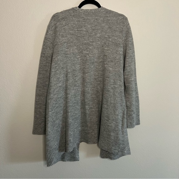 Women’s Liz Claiborne gray open front duster cardigan size XL - Picture 8 of 9